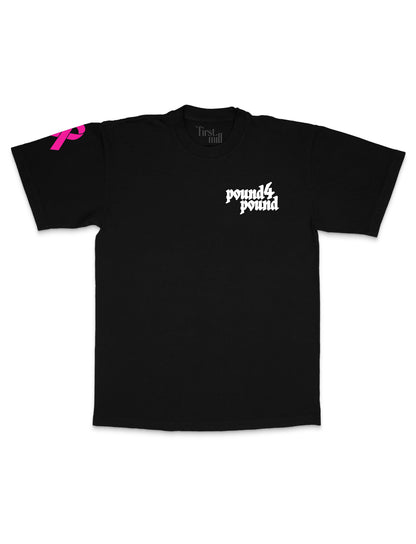 Pound 4 Pound Tee Pink Ribbon