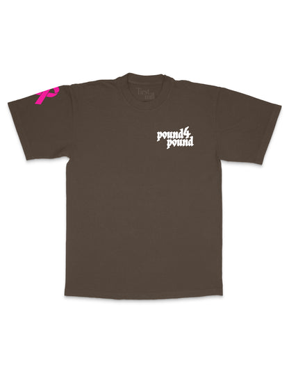 Pound 4 Pound Tee Pink Ribbon